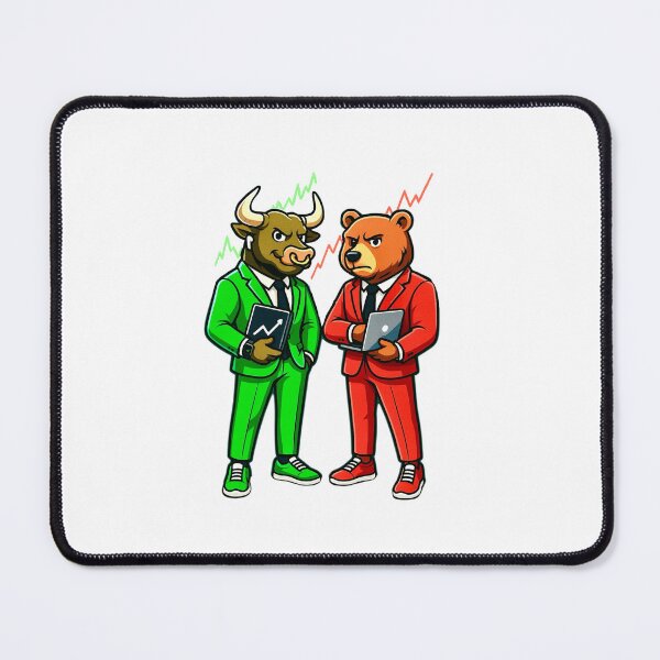 Item preview, Bull vs Bear Market Strategy – Wall Street Trader Design designed and sold by DiaryPN.
