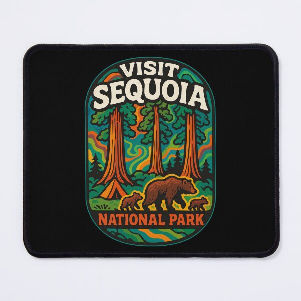 Item preview, Visit Sequoia National Park designed and sold by TomFrontierArt.