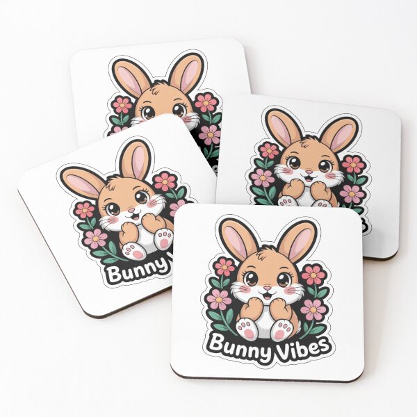 Item preview, Cute Bunny Vibes designed and sold by Bimmie17.