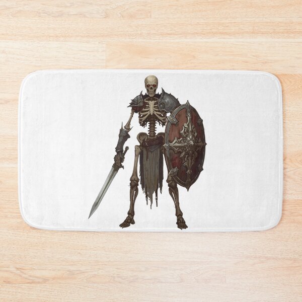 Item preview, Undead Skeleton Knight – Dark Fantasy Warrior Art designed and sold by snoezelstudio.