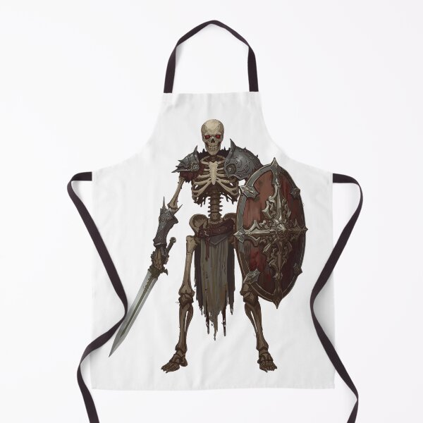 Item preview, Undead Skeleton Knight – Dark Fantasy Warrior Art designed and sold by snoezelstudio.