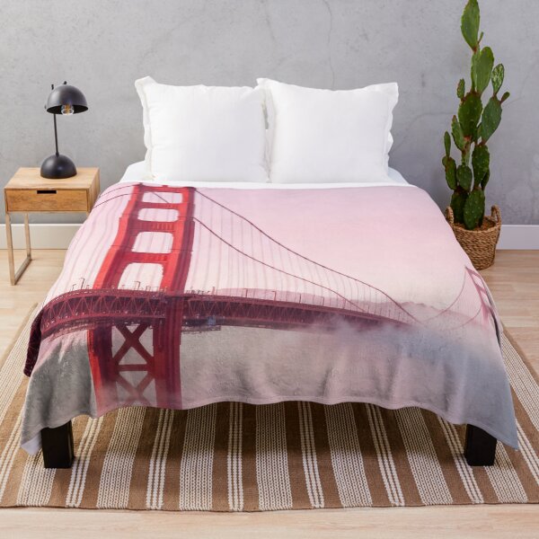 Item preview, Golden Gate Glow: A Pastel Travel Poster of San Francisco designed and sold by TrendSh0p.