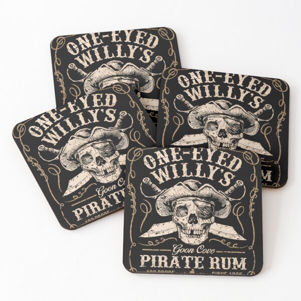Item preview, One Eyed Willy'S Goon Cove Pirate Rum designed and sold by MeriSimo.