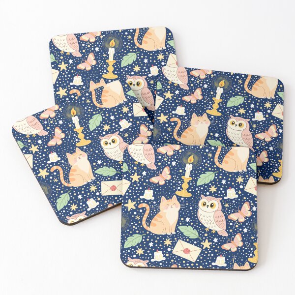 Item preview, Cute Fall Animal Pattern designed and sold by SpiritedArtwork.