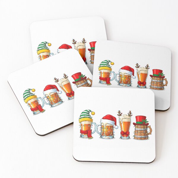 Item preview,  Funny Christmas Drinking  - Santa, Elf & Reindeer Beer Mugs designed and sold by Jaanussar.