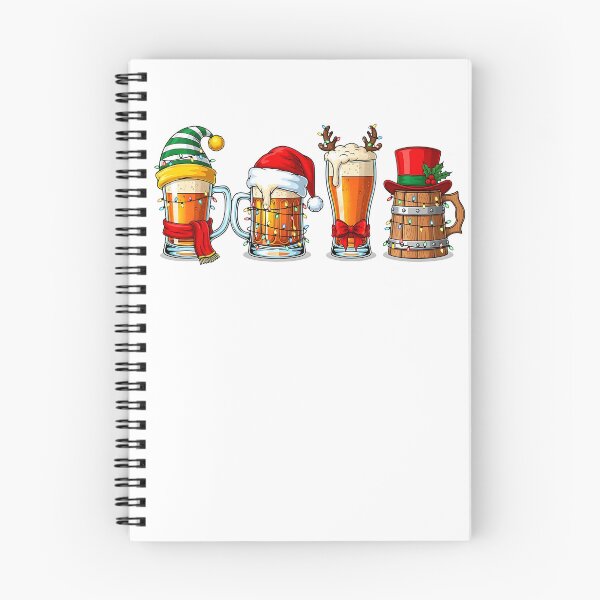 Item preview,  Funny Christmas Drinking  - Santa, Elf & Reindeer Beer Mugs designed and sold by Jaanussar.
