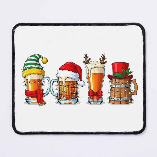 Item preview, Funny Christmas Drinking - Santa, Elf & Reindeer Beer Mugs designed and sold by Jaanussar.