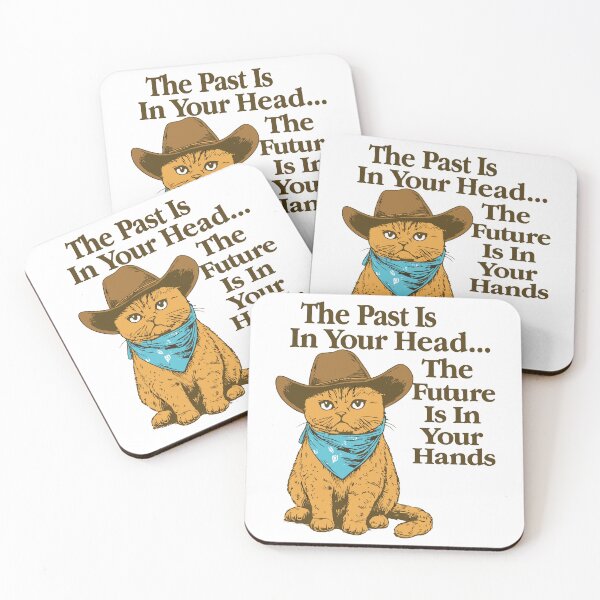 Item preview, Cowboy Cat with Motivational Wisdom designed and sold by -DEEWOLF-.