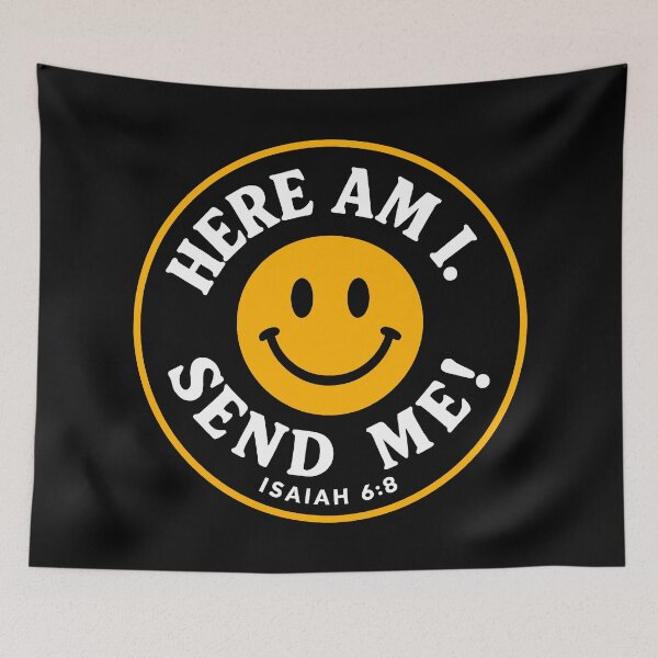 Item preview, Isaiah 6:8 Here Am I Send Me designed and sold by plushism.