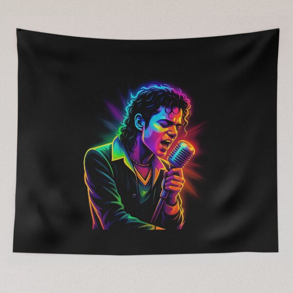 Item preview, Neon Motivational Legend Global Art MJ designed and sold by ExploreAura Studio.