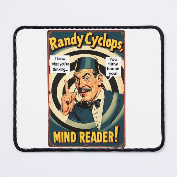 Item preview, Randy Cyclops, Mind Reader! designed and sold by IanBakerToons.