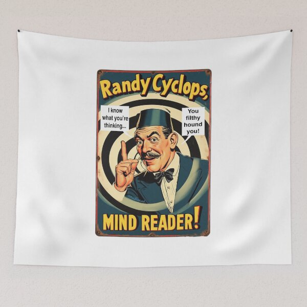Item preview, Randy Cyclops, Mind Reader! designed and sold by IanBakerToons.