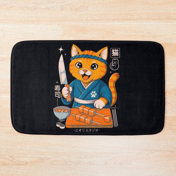 Item preview, Sushi Cat Samurai designed and sold by Eoli Studio.