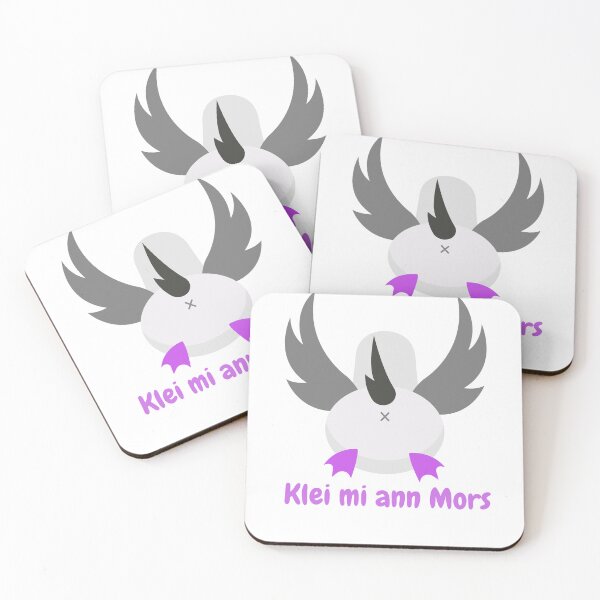 Item preview, Low German Seagull – “Klei mi ann Mors” Funny Coastal Design designed and sold by Fies-und-Fein.