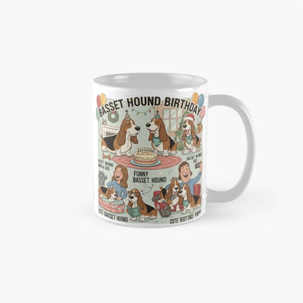 Item preview, Birthday Basset Hound Lover Puppy MOM & DAD designed and sold by loccotown168.