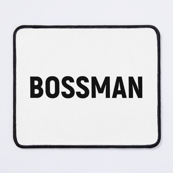 Item preview, Bossman - Job Title Text (Black) designed and sold by STUDIO-72.