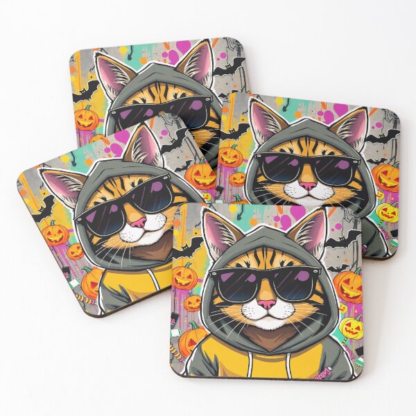 Item preview, cat graffiti street art designed and sold by Arty Art.