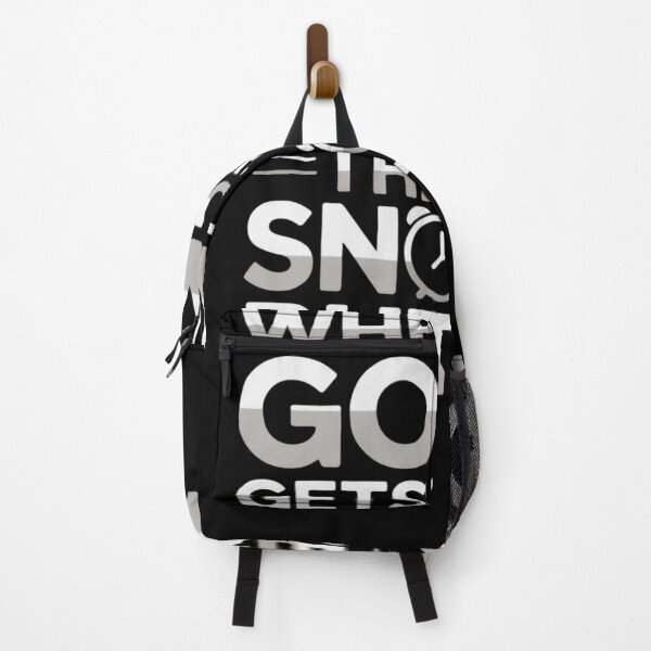Item preview, WHEN THE GOING GETS TOUGH I HIT THE SNOOZE BUTTON designed and sold by Snark Town Tees.