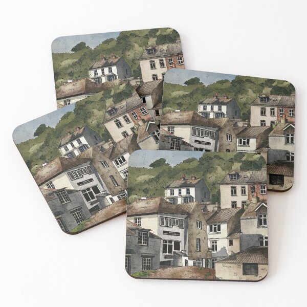 Item preview, Polperro village, Cornwall Print  designed and sold by MelissaJamesIll.
