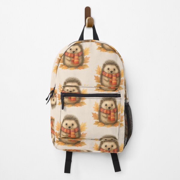 Item preview, Cozy Autumn Hedgehog – Watercolor Woodland Charm designed and sold by BloomOfDesign.