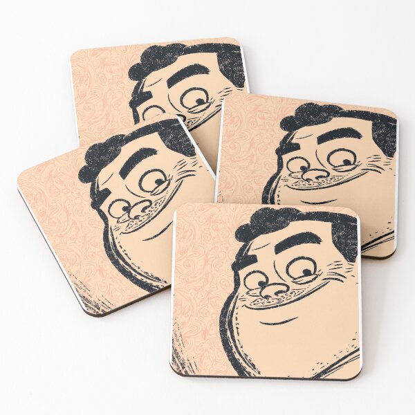 Item preview, Happy Fat Man - Cartoon Illustration designed and sold by MidArtForge.