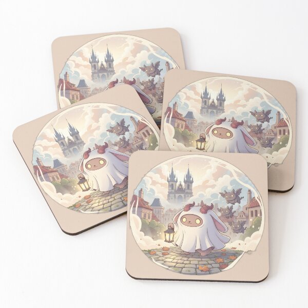Item preview, Prague Old Town Ghost Imp-Bunny — Misty Morning Kawaii designed and sold by FixwellStudio.