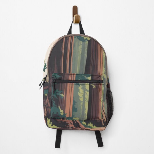 Item preview, Copy of Redwood Majesty: A Vintage Travel Poster of Redwood National Park designed and sold by TrendSh0p.