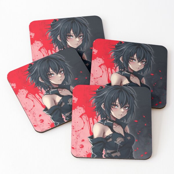 Item preview, Anime bloody girl designed and sold by PixelWild2000.