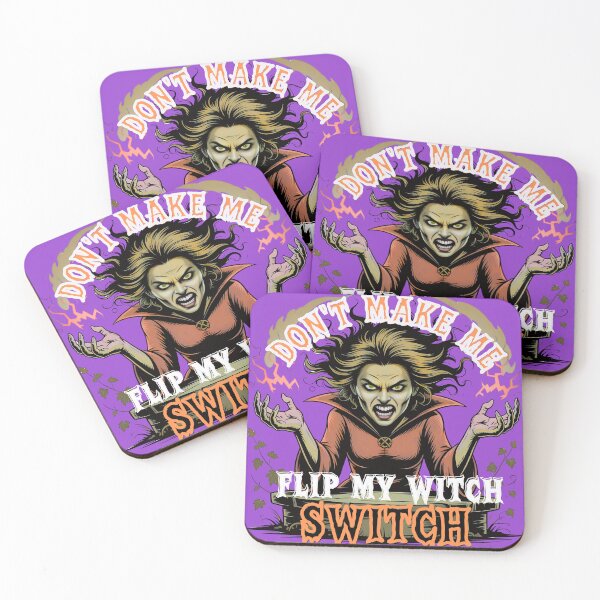 Item preview, Halloween Angry Witch   – Don’t Make Me Flip My Witch Switch designed and sold by PeteLawliiet.