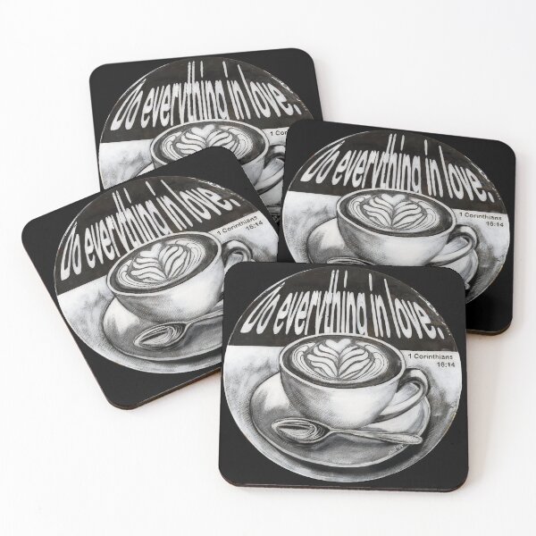 Item preview, Coffee Series: 1Corinthians 16:14 designed and sold by chadtheartist.