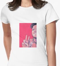 Scott Hoying Pink Women's Fitted T-Shirt