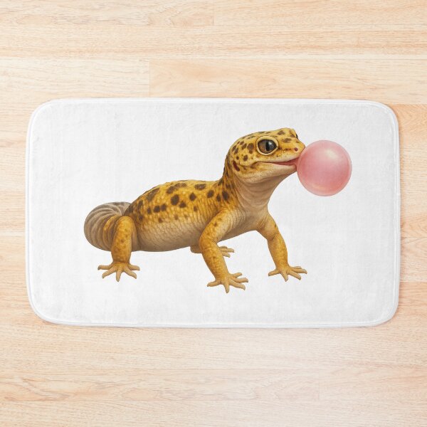 Item preview, Leopard Gecko Blowing Bubble designed and sold by thehaywirehoney.