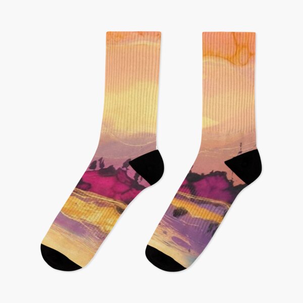 Item preview, Abstract Sunset Landscape with Vibrant Colors designed and sold by PatiMood.