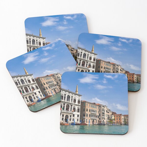 Item preview, The Grand Canal with colorful buildings,gondolas and Rialto Bridge in Venice,Italy designed and sold by goceris.
