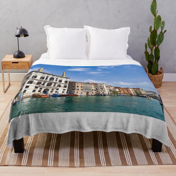 Item preview, The Grand Canal with colorful buildings,gondolas and Rialto Bridge in Venice,Italy designed and sold by goceris.