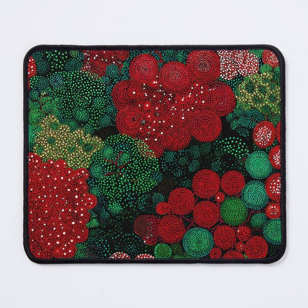Item preview, Red and Green Floral designed and sold by Neika Shimm Designs.
