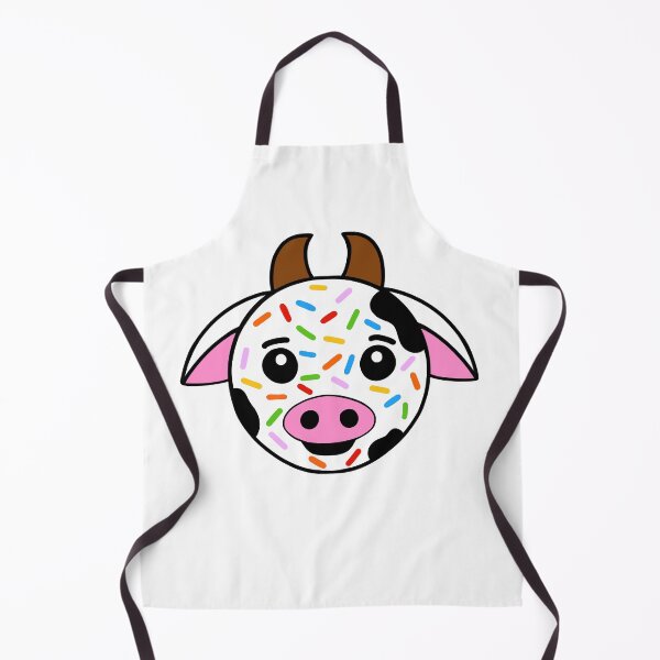Item preview, Sprinkled Cow Donut designed and sold by Sartoris Art.