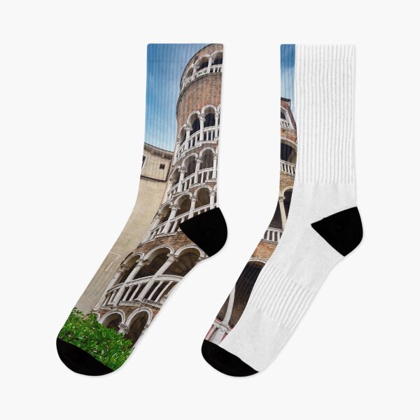 Item preview, Scala Contarini del Bovolo (Palazzo Contarini del Bovolo) ,spiral staircases, Venice, Italy. designed and sold by goceris.