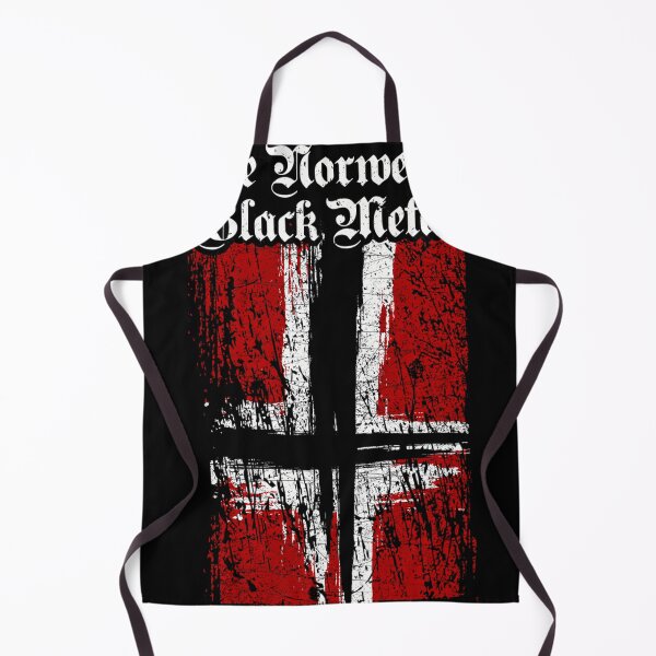Item preview, Trve (True) Norwegian Black Metal - Norwegian Satanic Flag designed and sold by MeriSimo.
