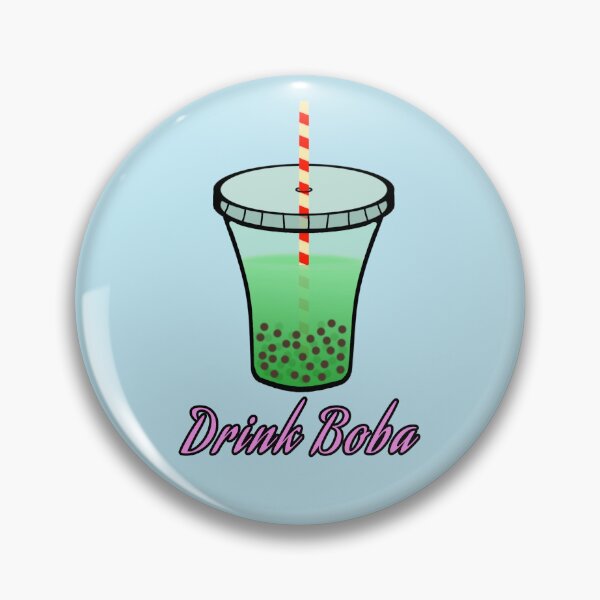 Item preview, Drink Boba Logo designed and sold by Lowfidesigns.