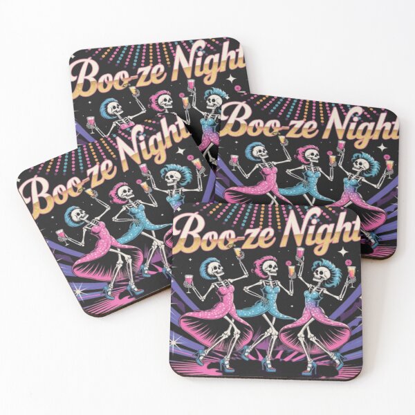 Item preview, Boo-ze Night – Glamorous Skeleton Disco Party designed and sold by Antik by Schulz.