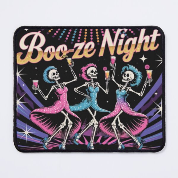 Item preview, Boo-ze Night – Glamorous Skeleton Disco Party designed and sold by Antik by Schulz.