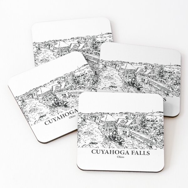 Item preview, Cuyahoga Falls - Ohio designed and sold by Lakeric Cityscapes.