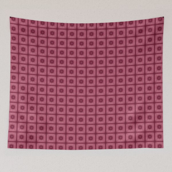 Item preview, Pattern of "Poof" burgundy tile designed and sold by Cherevan.