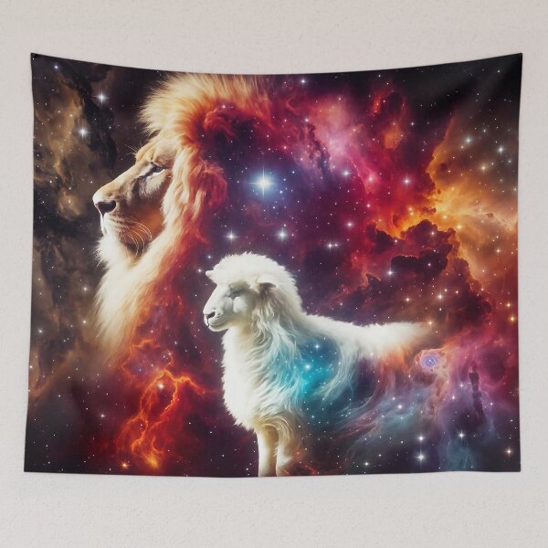 Item preview, The Lion and The Lamb designed and sold by Digital Imaginings.
