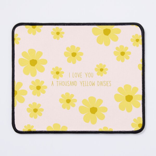 Item preview, A thousand Yellow Daisies designed and sold by The Birdie Bloom Club.