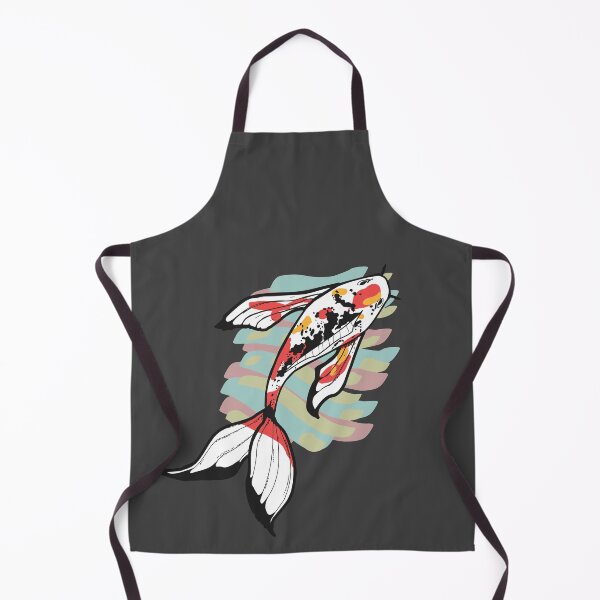 Aperçu de l'œuvre Poisson Koi coloré créée et vendue par urrin DESIGN.