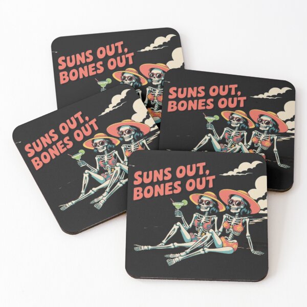 Item preview, Beach Party Skeletons – Suns Out, Bones Out designed and sold by Antik by Schulz.