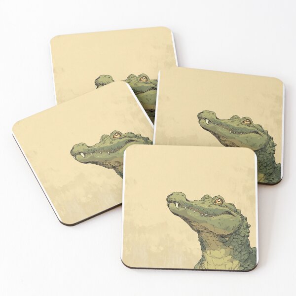 Item preview, Cute Crocodile - Hand Drawing Style designed and sold by MidArtForge.
