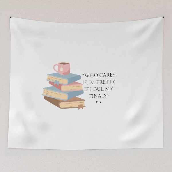 Item preview, Who Cares If Im Pretty If I Fail My Finals designed and sold by The Birdie Bloom Club.